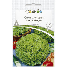Насіння салату Лолло Біонда, 1 г, Satimex, Німеччина, Садиба